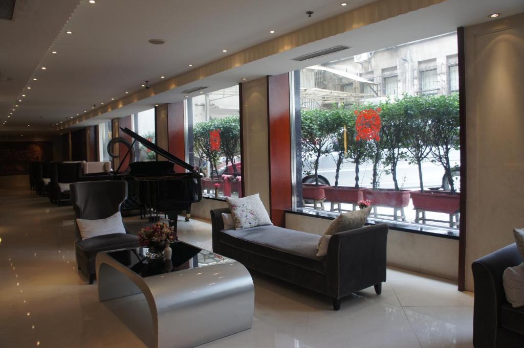Shanghai Baron Business Bund Hotel Zimmer foto
